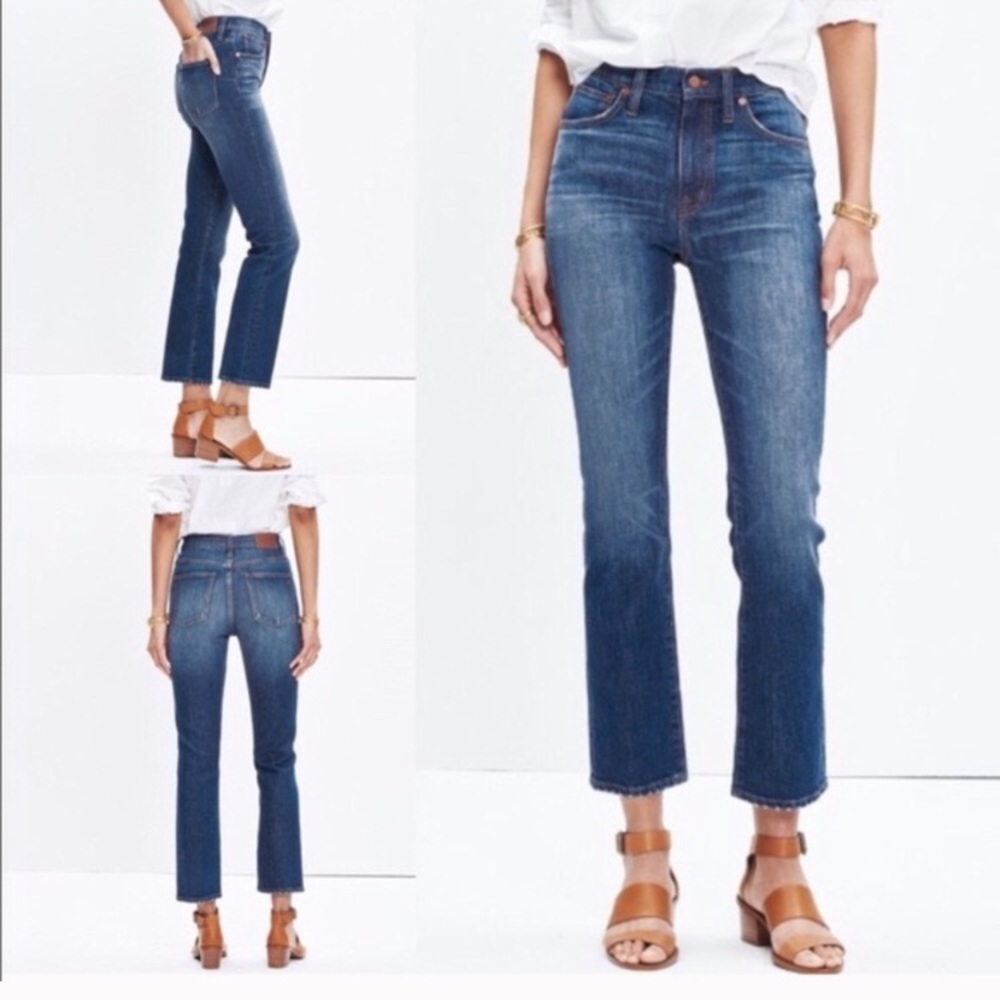 Madewell Cali jeans in Donovan wash